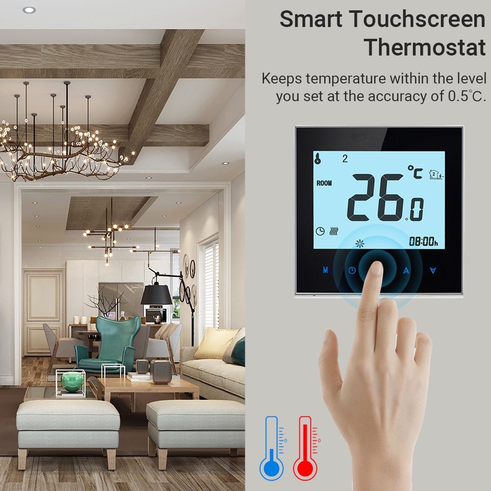 WiFi-Thermostat-Home-Programmable-Thermostat-Water-Gas-Boiler-Smart-Touchscreen-Heat-App-and-Voice-Control-for-2