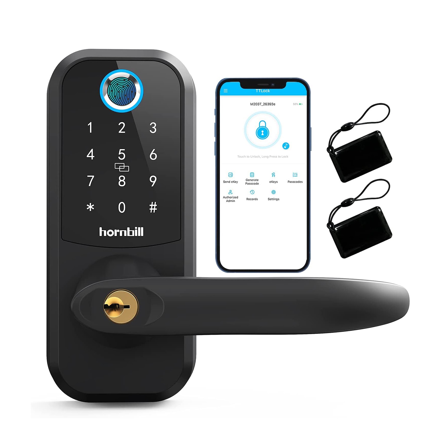 Hornbill-Electronic-Fingerprint-Smart-Door-Lock-Bluetooth-Password-Unlock-Keypad-Locks-For-Home-Security-Protection-Door-3